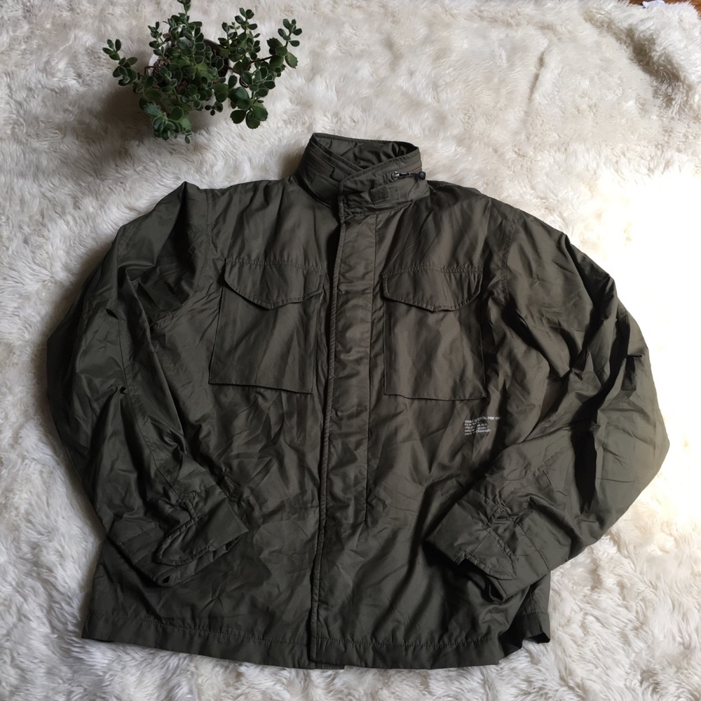 *sold***Stussy olive green jacket, sz M